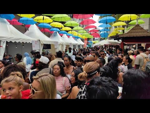 2026 Food festival | Overcrowded in Caudan Waterfront 🇲🇺